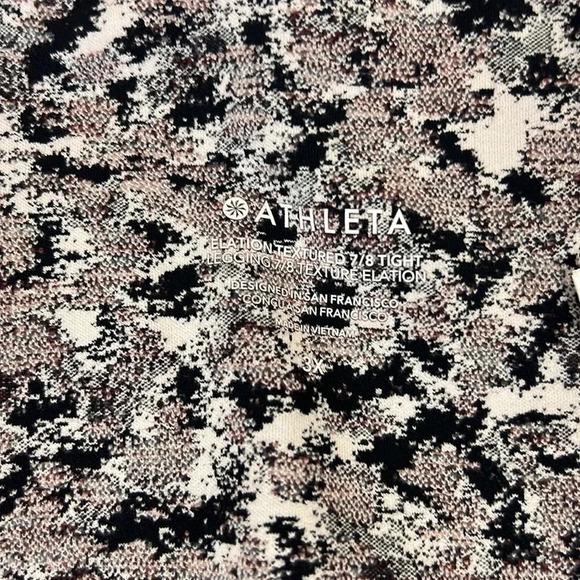 New Athleta Elation Textured 7/8 Tight Legging Size 3X - Picture 6 of 16